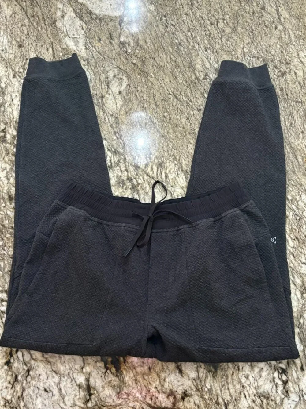 Lululemon At Ease Jogger Heathered Black